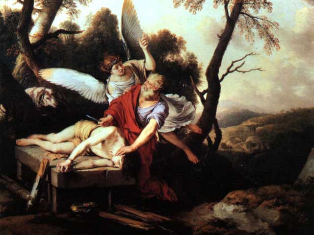 Жертвоприношение Авраама, Лорен де Лагир, 1650