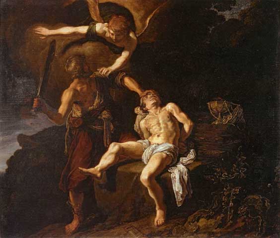 Жертвоприношение Авраама, Питер Ластман, 1616